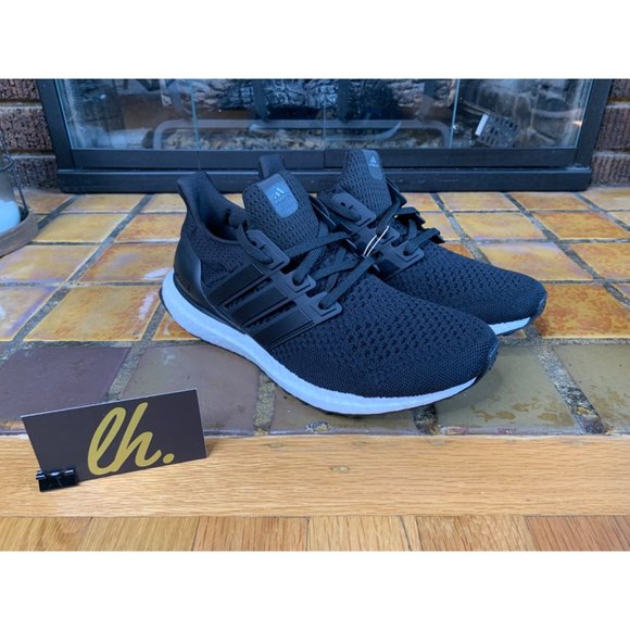 Youth 7y Adidas Ultraboost 1.0 “Black White” Athletic Running Shoes HQ4218 - Picture 4 of 7